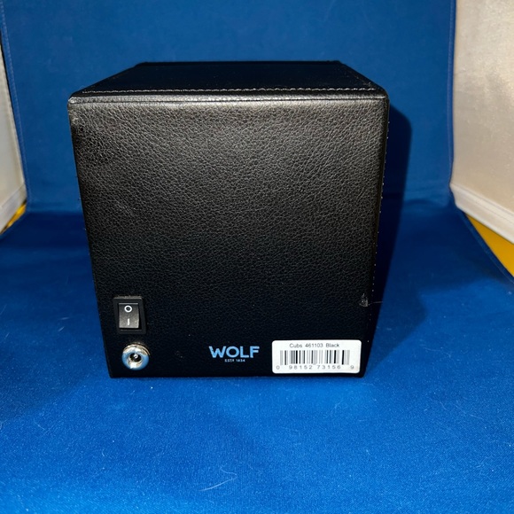 WOLF Storage & Organization Wolf Cub Single Watch Winder With Cover